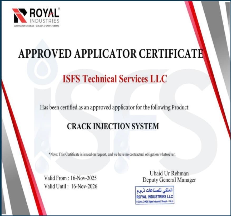 ISFS Applicator Certificate 3